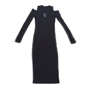 Sen Collection Verona Cold Shoulder Midi Dress, size 2 (fits like a small)